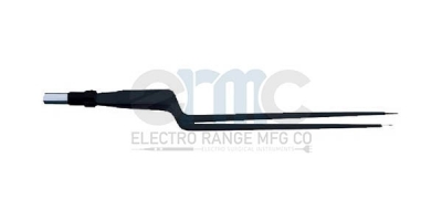 Non-Stick Bayonet Bipolar Forceps : Flat Plug Fitting