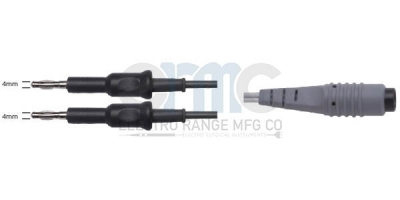 Standard Banna Plug Bipolar Cable Flat Plug Classic