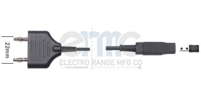 Ellman Bipolar Cable Flat Plug Fitting