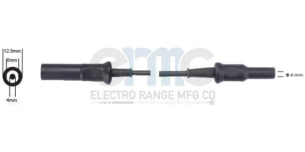 Berchtold Monopolar Cable 4mm Plug Fitting