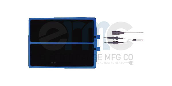 Premium : Silicon Rubber Patient Return Plate : Available in 2 Different Connectors